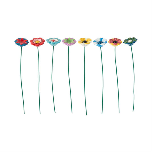 Heartwood Creek Ceramic Flower & Stem By Jim Shore Heartwood Creek Ceramic Flower & Stem By Jim Shore