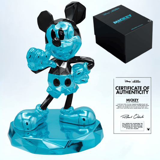 Disney Mickey Mouse Figurine by Richard Orlinski Disney Mickey Mouse Figurine by Richard Orlinski