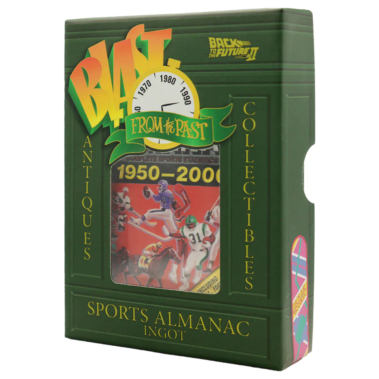 Back To The Future Sports Almanac Metal Ingot