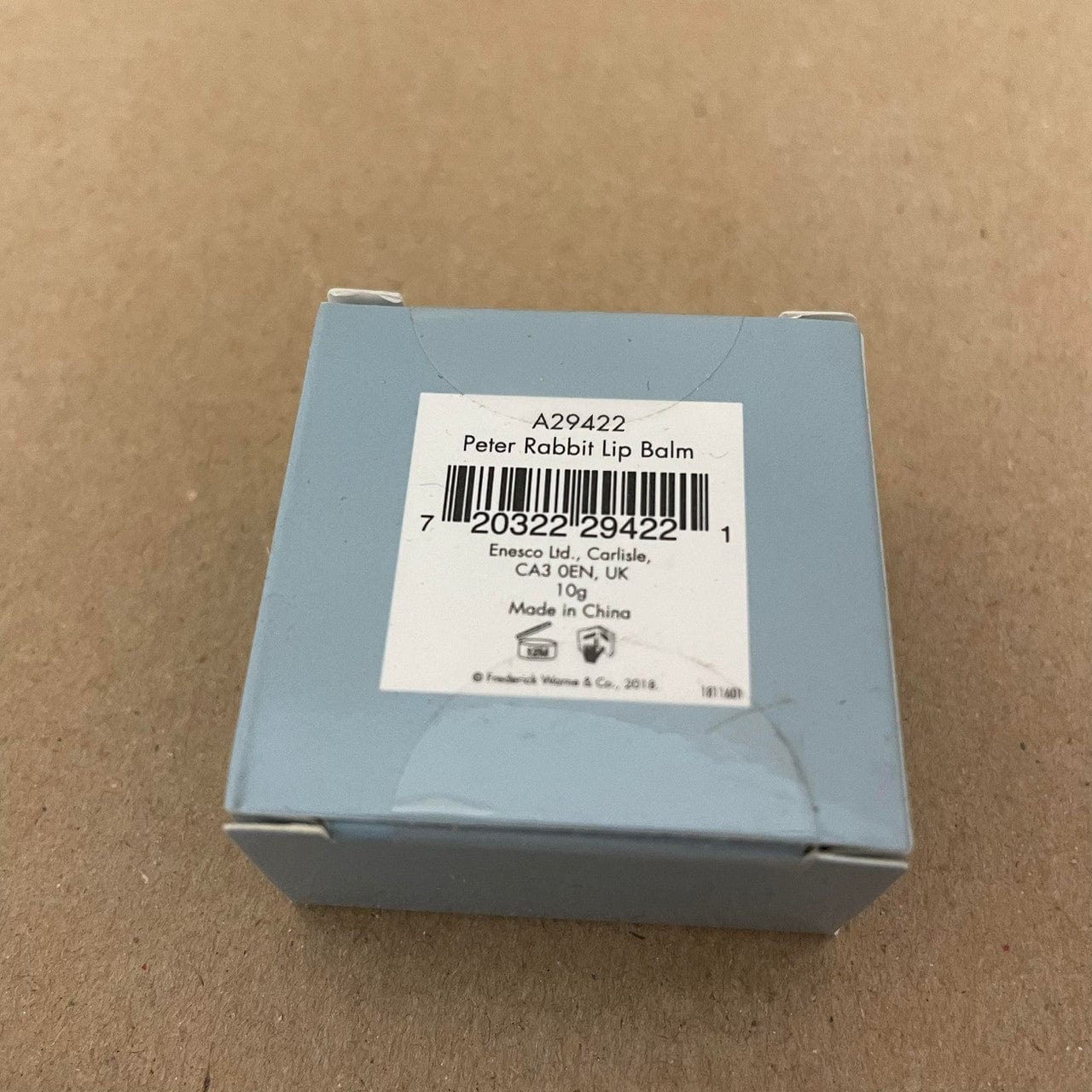 Beatrix Potter Peter Rabbit Lip Balm Triple Pack