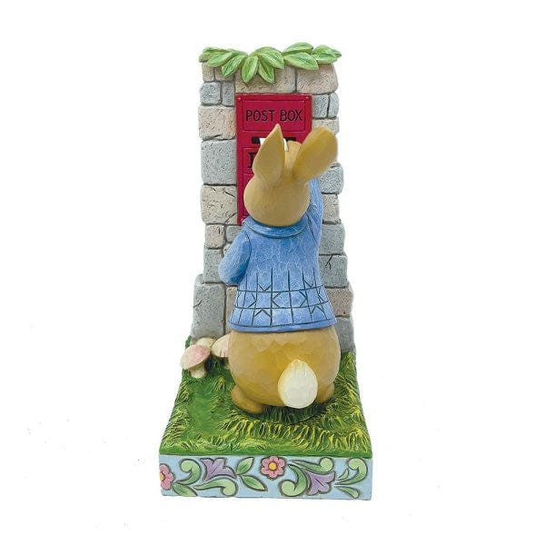 Beatrix Potter Peter Rabbit Peter Rabbit Posting Letters Figurine By Jim Shore 6012487