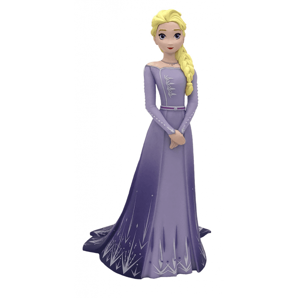 Bullyland Disney Frozen 2 Elsa with Purple Dress Figurine