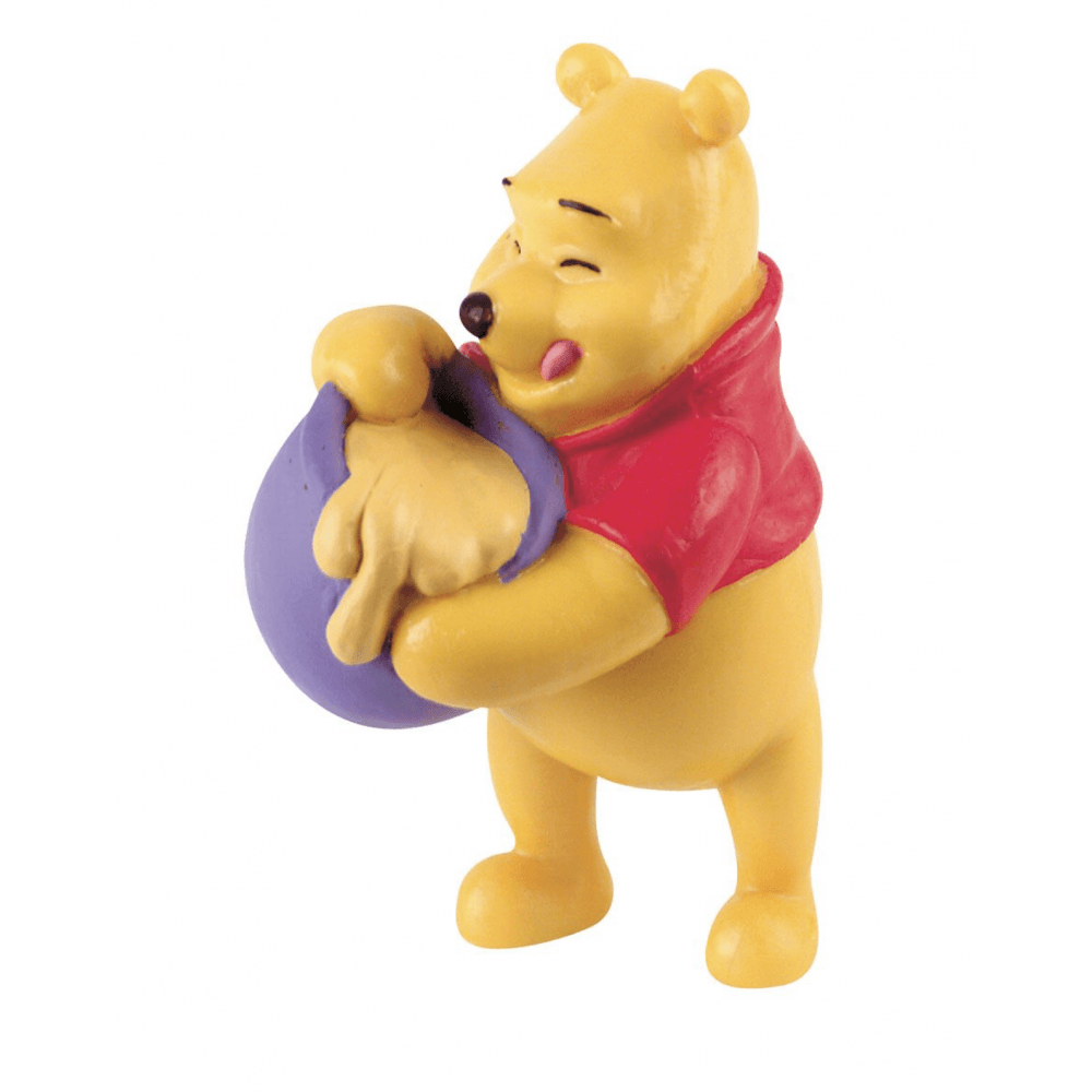 Bullyland Disney Winnie the Pooh with Honey Pot Figurine