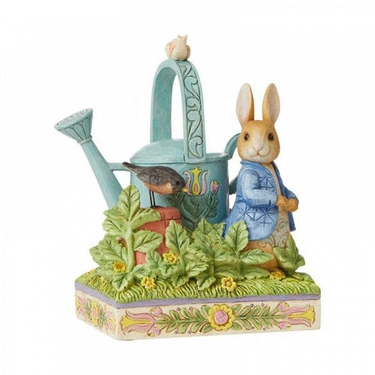 'Caught in Mr. McGregor's Garden' Peter Rabbit Figurine by Jim Shore 'Caught in Mr. McGregor's Garden' Peter Rabbit Figurine by Jim Shore