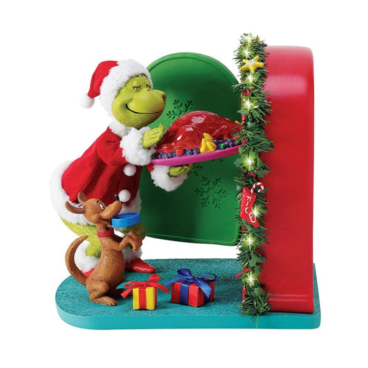 Christmas Dinner Figurine The Grinch Possible Dreams by Department 56 6017728 Christmas Dinner Figurine The Grinch Possible Dreams by Department 56 6017728