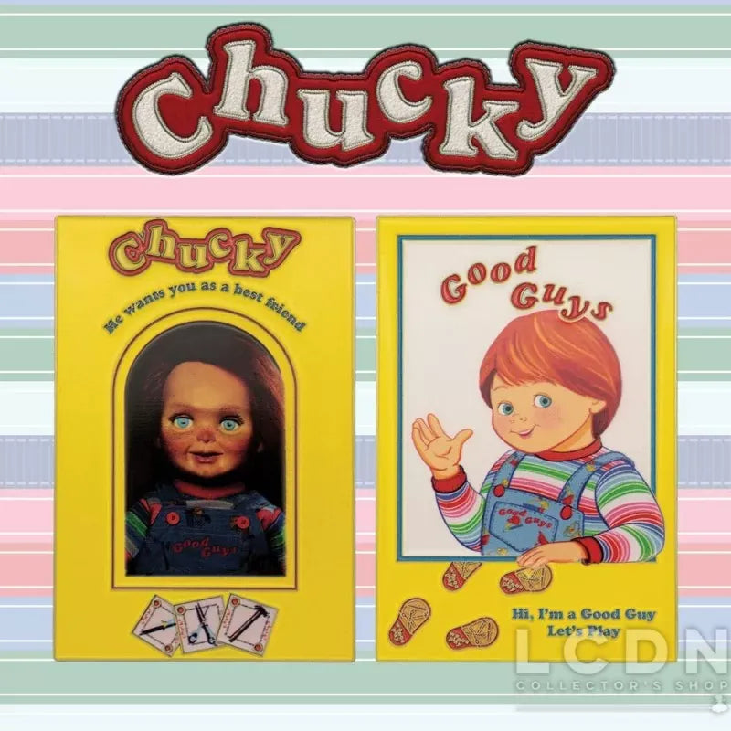 Chucky Limited edition Metal ingot And Spell Card