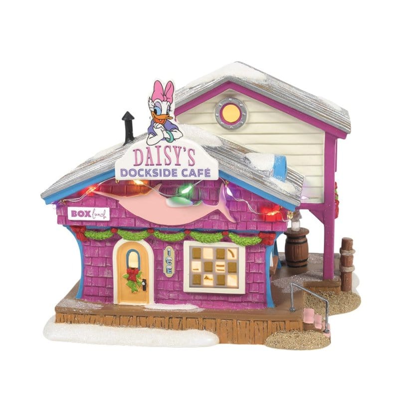 Daisy's Dockside Cafe Figurine Disney Village by Department 56