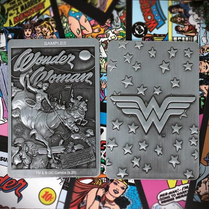 DC Comics Limited Edition Wonder Woman Metal Ingot