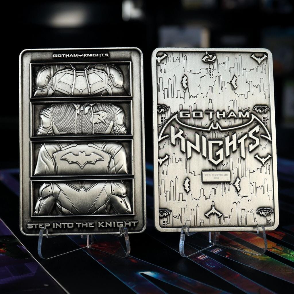 DC Gotham Knights Limited Edition Insignia Metal Ingot DC Gotham Knights Limited Edition Insignia Metal Ingot