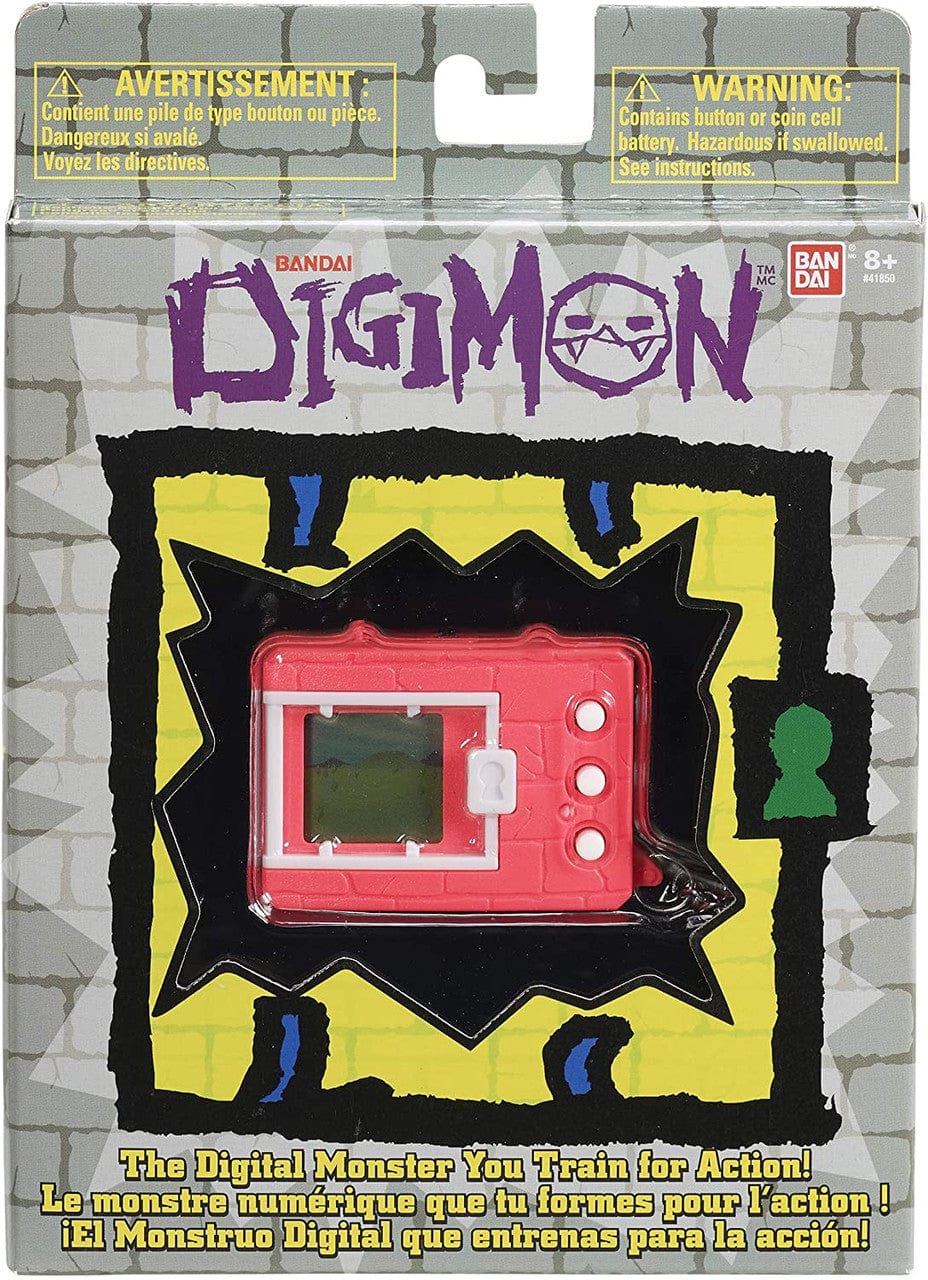 Digimon Tamagotchi neon Red
