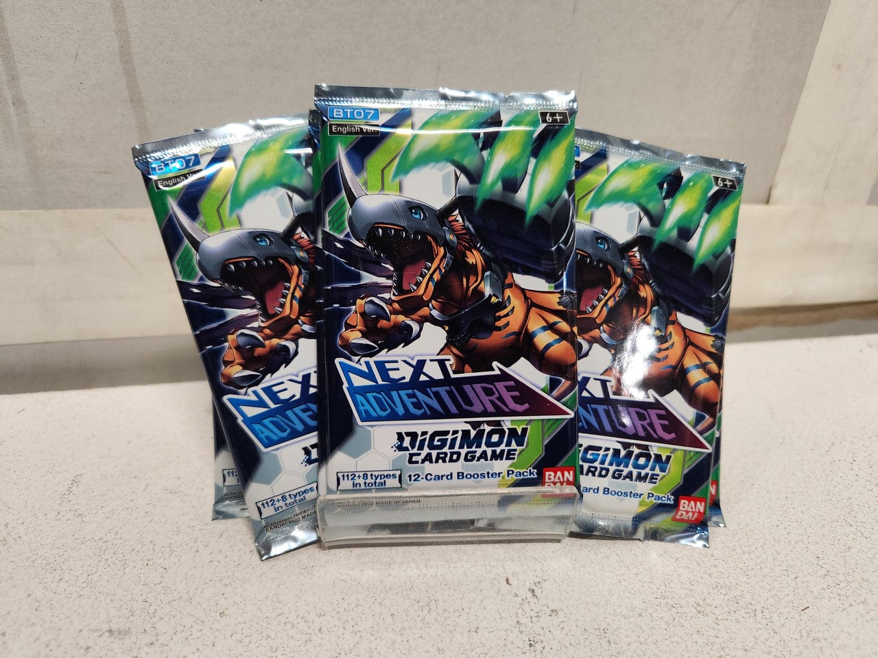 Digimon TCG Next Adventure 8x Booster Packs