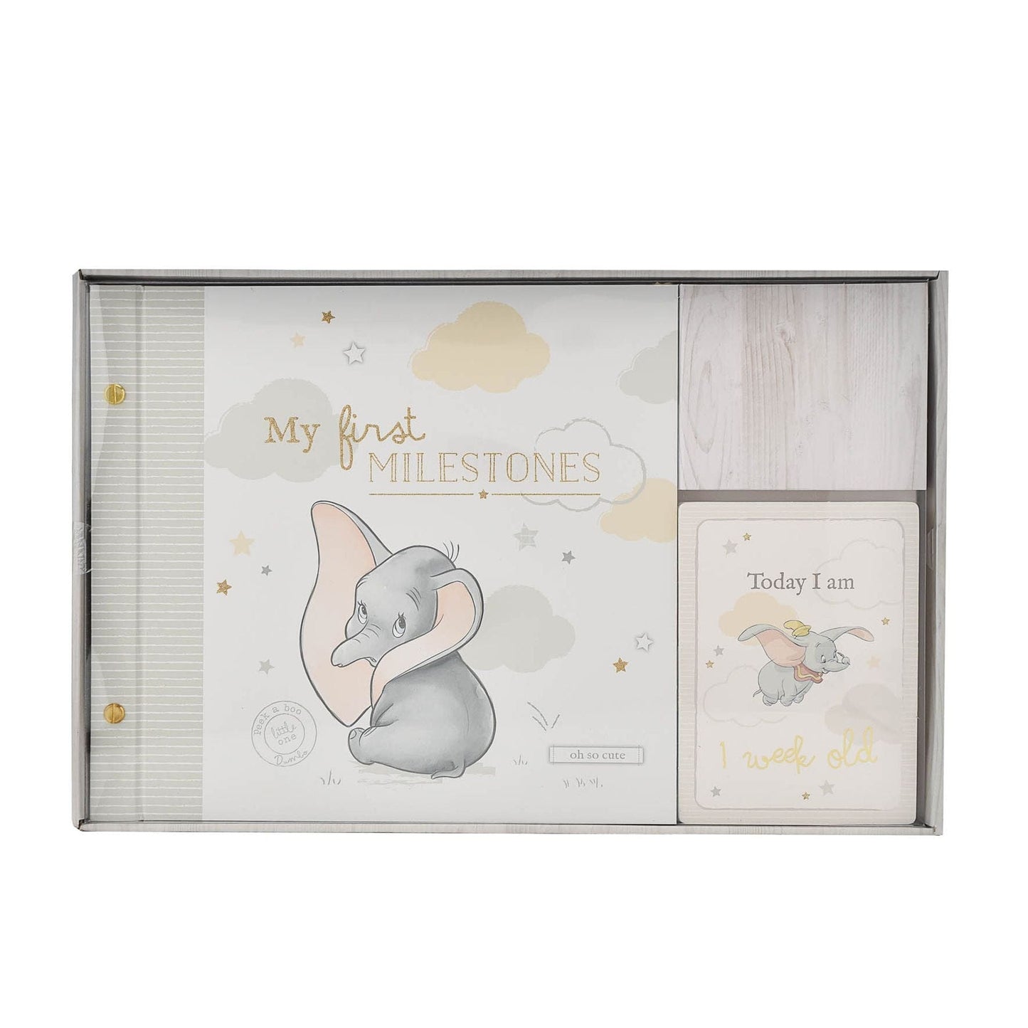 Disney Baby Magical Beginnings Album & Milestone Card Set - Dumbo