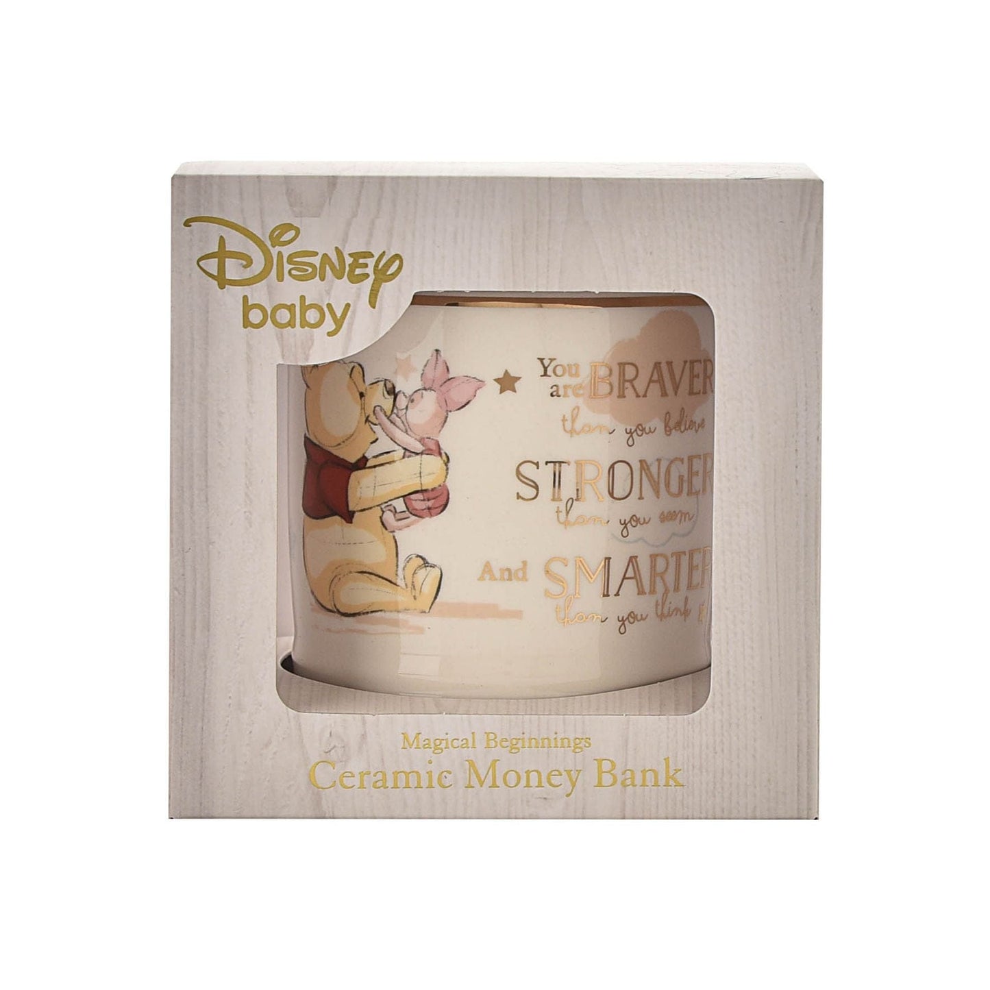 Disney Baby Magical Beginnings Ceramic Money Box - Winnie The Pooh Disney Baby Magical Beginnings Ceramic Money Box - Winnie The Pooh