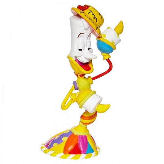 Disney Britto Lumiere Mini Figurine 6008529 Disney Britto Lumiere Mini Figurine 6008529