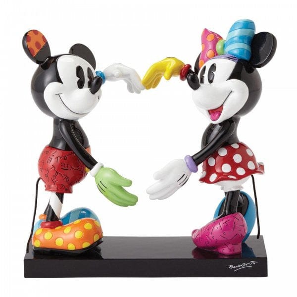 Disney Britto Mickey and Minnie Mouse Figurine 4055228