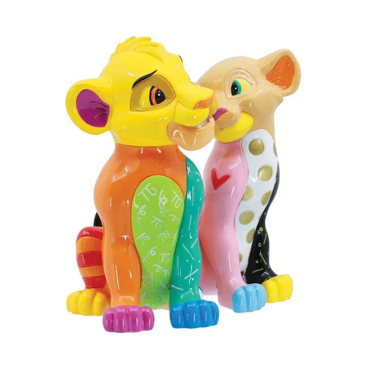 Disney Britto Simba and Nala Lion King Figurine 6017587