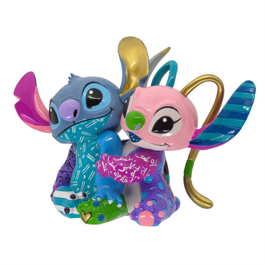 Disney Britto Stitch And Angel Love Lilo & Stitch Figurine Disney Britto Stitch And Angel Love Lilo & Stitch Figurine