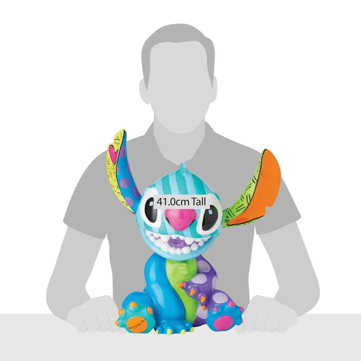 Disney Britto Stitch Statement Figurine 6003343 Disney Britto Stitch Statement Figurine 6003343