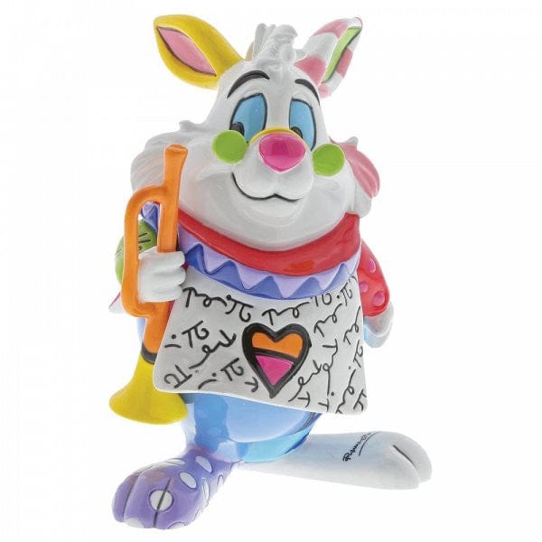 Disney Britto White Rabbit Mini Figurine 6001310 Disney Britto White Rabbit Mini Figurine 6001310