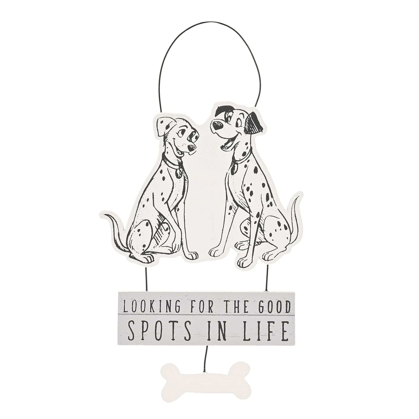 Disney Cats & Dogs 101 Dalmatians Small Plaque