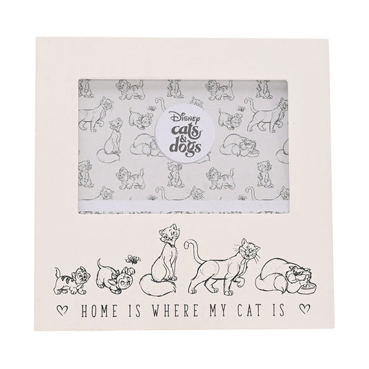 Disney Cats & Dogs Photo Frame Home Is Where My Cat Is 6" x 4" Disney Cats & Dogs Photo Frame Home Is Where My Cat Is 6" x 4"