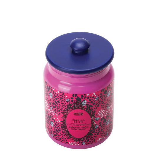 Disney Cruella Ceramic Pink Black Pepper & Foxglove Candle By Disney Home Fragrance Disney Cruella Ceramic Pink Black Pepper & Foxglove Candle By Disney Home Fragrance