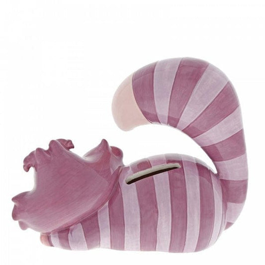 Disney Enchanting Cheshire Cat Alice In Wonderland Money Bank Figurine A29515 Disney Enchanting Cheshire Cat Alice In Wonderland Money Bank Figurine A29515