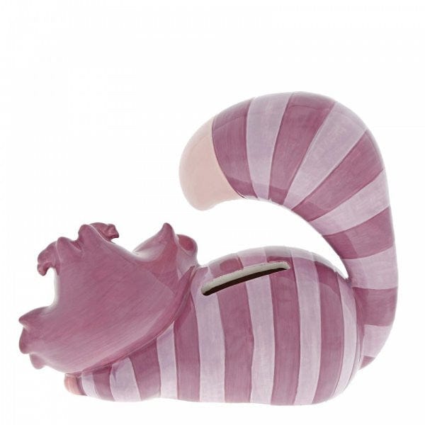 Disney Enchanting Cheshire Cat Alice In Wonderland Money Bank Figurine A29515