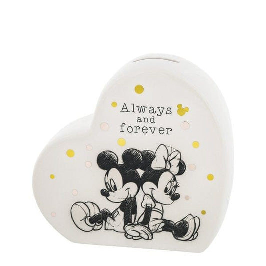 Disney Enchanting Mickey & Minnie Mouse Money Bank Disney Enchanting Mickey & Minnie Mouse Money Bank