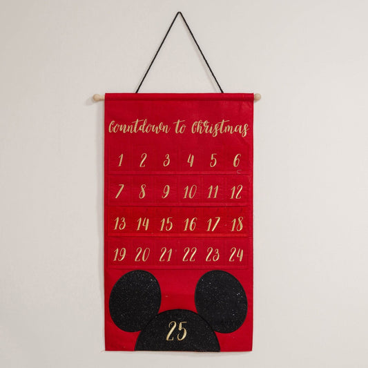 Disney Fabric Mickey Advent Calendar Disney Fabric Mickey Advent Calendar