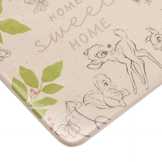 Disney Forest Friends Bambi Plaque 'Home Sweet Home' Disney Forest Friends Bambi Plaque 'Home Sweet Home'