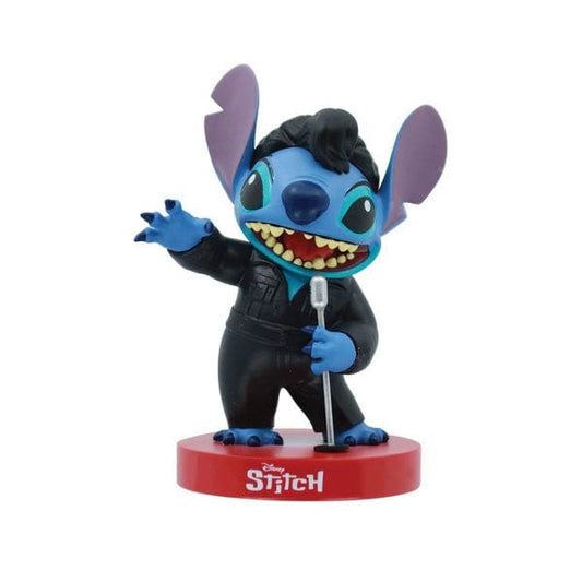 Disney Grand Jester Studios Black Leather Elvis Stitch Figurine 6016712 Disney Grand Jester Studios Black Leather Elvis Stitch Figurine 6016712