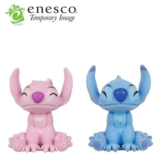Disney Grand Jester Studios Flocked Kissing Stitch & Angel Figurines 6013987 Disney Grand Jester Studios Flocked Kissing Stitch & Angel Figurines 6013987