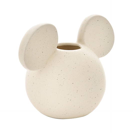 Disney Home Mickey Natural Speckle Head Vase Disney Home Mickey Natural Speckle Head Vase