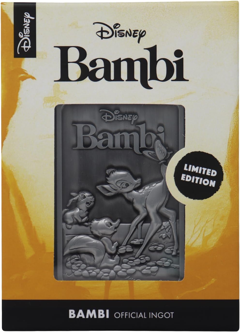 Disney Limited Edition Bambi Collectable Ingot Disney Limited Edition Bambi Collectable Ingot