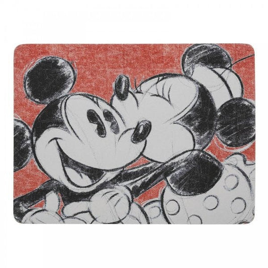 Disney Love in Many Flavours Mickey & Minnie Mouse Placemats Set of 4 A31826 Disney Love in Many Flavours Mickey & Minnie Mouse Placemats Set of 4 A31826