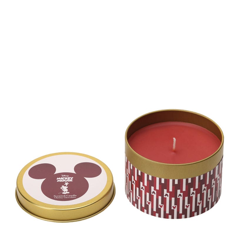 Disney Mickey Cherry Chocolate Tin Candle by Disney Home Fragrance