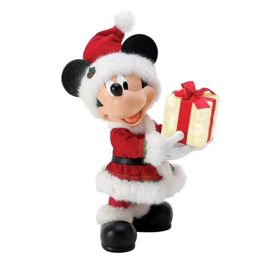 Disney Mickey’s Big Gift Possible Dreams Christmas Figurine By Department 56 6016492 Disney Mickey’s Big Gift Possible Dreams Christmas Figurine By Department 56 6016492