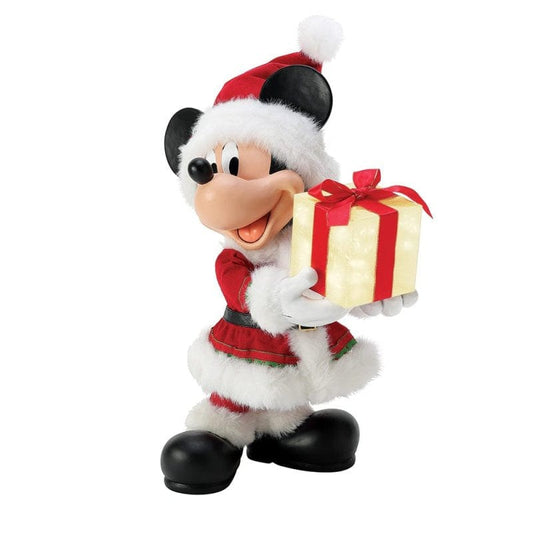 Disney Mickey’s Big Gift Possible Dreams Christmas Figurine By Department 56 6016492 Disney Mickey’s Big Gift Possible Dreams Christmas Figurine By Department 56 6016492