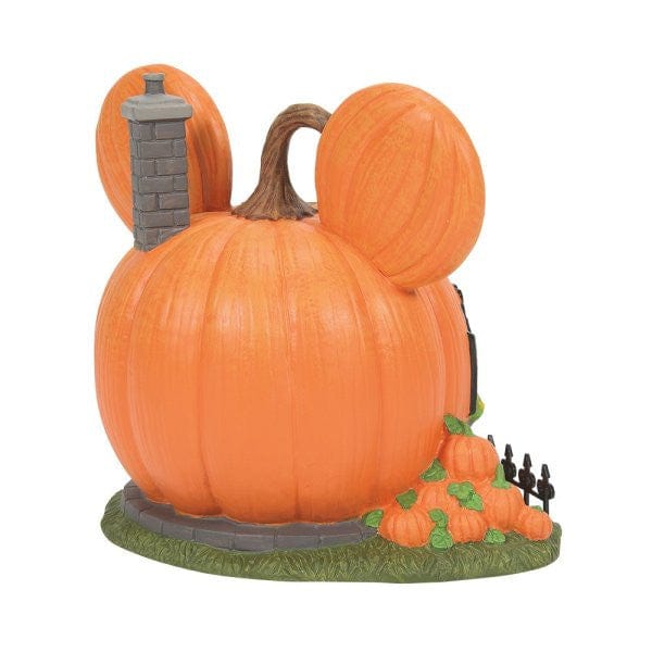 Disney Mickey's Pumpkintown House Figurine Department 56