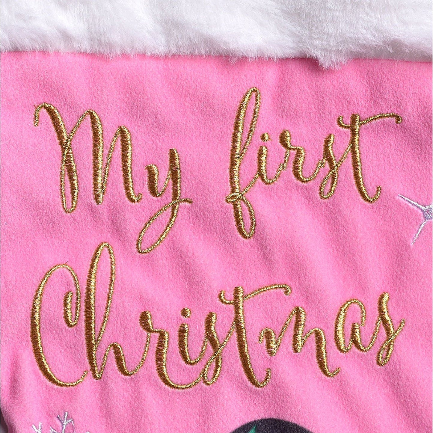 Disney Minnie Mouse Stocking "My First Christmas" Disney Minnie Mouse Stocking "My First Christmas"