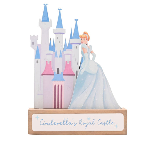 Disney Pastel Princess Mini Castle Plaque - Cinderella Disney Pastel Princess Mini Castle Plaque - Cinderella
