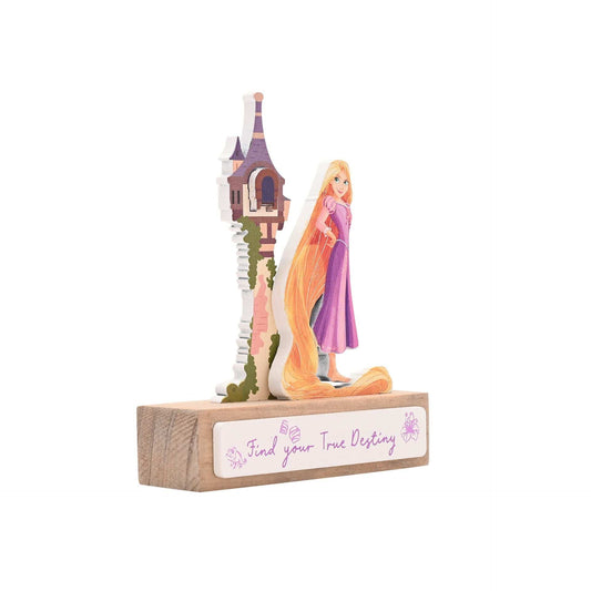 Disney Pastel Princess Mini Castle Plaque - Rapunzel Tangled