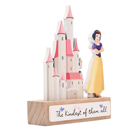 Disney Pastel Princess Mini Castle Plaque - Snow White