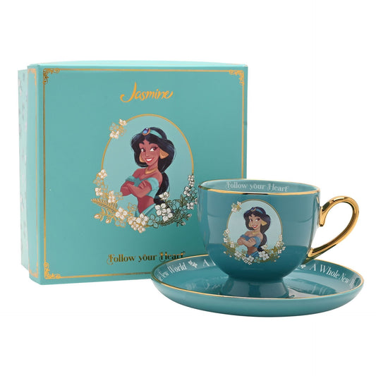 Disney Pastel Princess Tea Cup & Saucer - Jasmine Disney Pastel Princess Tea Cup & Saucer - Jasmine