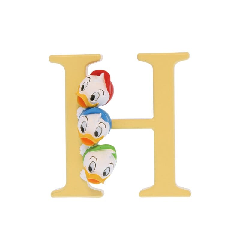 Disney Showcase Alphabet Letter H Huey Dewey Louie Figurine Disney Showcase Alphabet Letter H Huey Dewey Louie Figurine