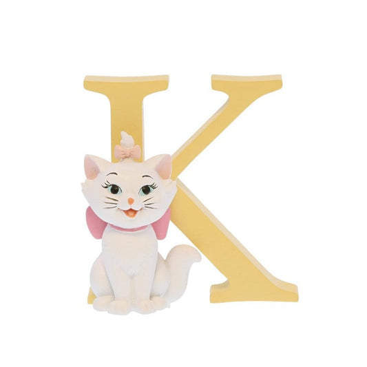 Disney Showcase Alphabet Letter K Marie Aristocats Figurine Disney Showcase Alphabet Letter K Marie Aristocats Figurine