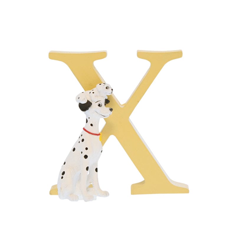 Disney Showcase Alphabet Letter X Pongo 101 Dalamatians Figurine Disney Showcase Alphabet Letter X Pongo 101 Dalamatians Figurine