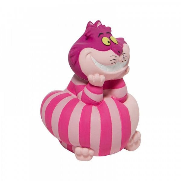 Disney Showcase Cheshire Cat Leaning on his Tail Mini Figurine 6008696