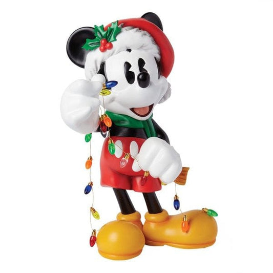 Disney Showcase Holiday Mickey Big Figurine 6015326 Disney Showcase Holiday Mickey Big Figurine 6015326